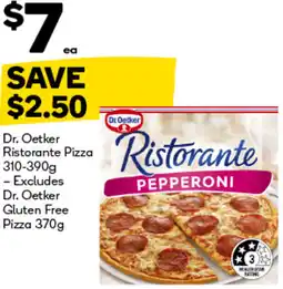 Woolworths Dr. Oetker Ristorante Pizza offer