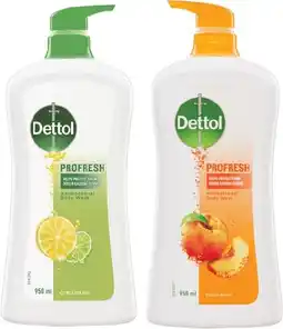 Coles Dettol Pro Fresh Shower Gel offer