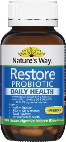 Coles Nature's Way Restore Probiotic Daily Health Capsules offer