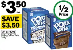 Woolworths Kellogg’s Pop Tarts offer