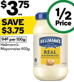 Woolworths Hellmann’s Mayonnaise offer