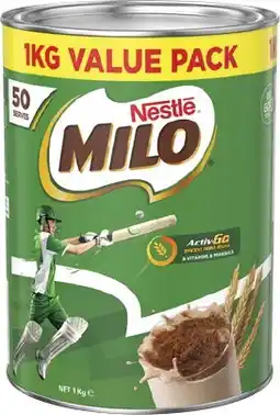 Coles Nestlé Milo 1kg offer