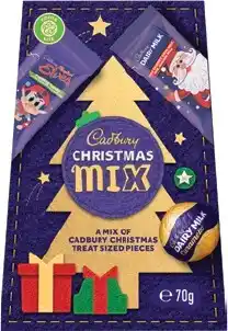 Coles Cadbury Christmas Chocolate Tree Giftbox 70g offer
