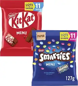 Coles Nestlé Mini Chocolate Fun Size Bag 127g-158g offer