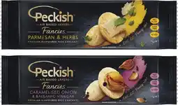 Coles Peckish Fancies Rice Crackers offer