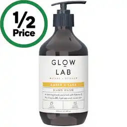 Woolworths Glow Lab Hand Wash 300ml offer