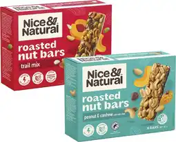 Coles Nice & Natural Nut Bars offer