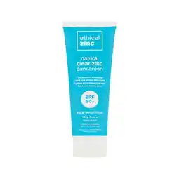 Woolworths Ethical Zinc SPF 50+ Natural Clear Zinc 100gΔ offer