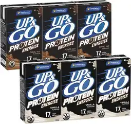 Coles Sanitarium Up&Go Protein Energize offer