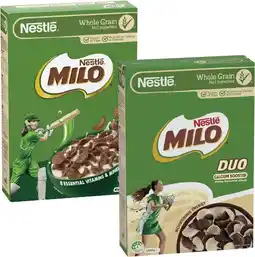 Coles Nestlé Milo Cereal 535g-620g offer