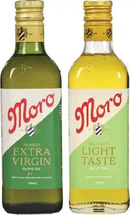 Coles Moro Olive Oil offer