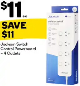 Woolworths Jackson Switch Control Powerboard offer