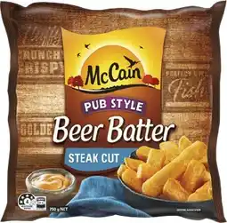 Coles McCain Beer Batter Chips offer