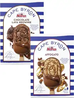 Coles Norco Cape Byron Ice Cream Sticks offer