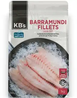 Coles KB's Barramundi Fillets offer