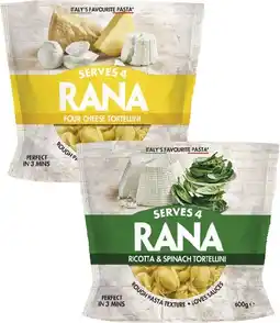 Coles Rana Filled Pasta offer