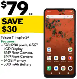 Woolworths Telstra T Inspire 2 offer
