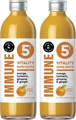 Coles The Juice Lab Wellness Shot offer