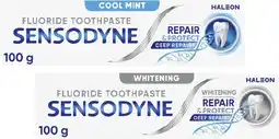 Coles Sensodyne Repair & Protect Whitening or Cool Mint Toothpaste offer