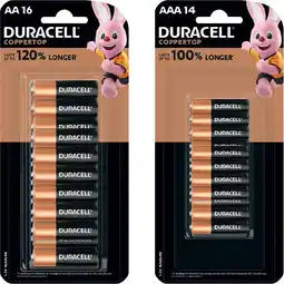 Coles Duracell Coppertop Batteries offer