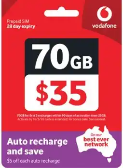 Coles Vodafone offer