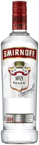 Coles Smirnoff Red Vodka 700mL offer