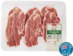 Coles Coles Australian Lamb Forequarter Chops offer
