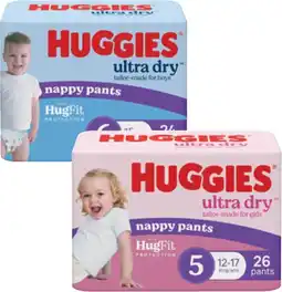Coles Huggies Bulk Nappy Pants offer