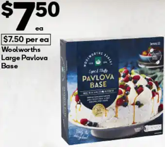 Woolworths Large Pavlova Base