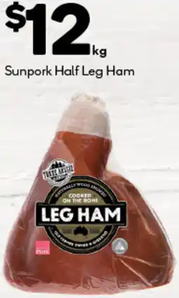 Woolworths Sunpork Half Leg Ham offer