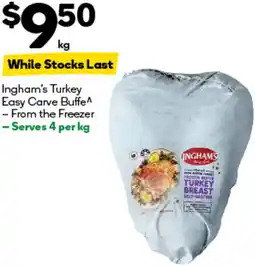 Woolworths Ingham's Turkey Easy Carve Buffe offer