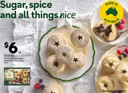 Woolworths Woolworths Australian Baked Fruit Mince Pies offer