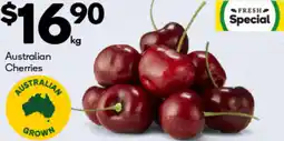 Woolworths Australian Cherries offer