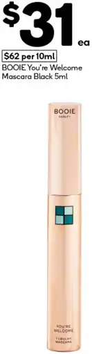 Woolworths BOOIE You're Welcome Mascara Black offer