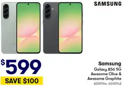 Woolworths Samsung Galaxy A56 offer