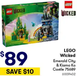Woolworths LEGO Wicked Emerald City & Kiamo Ko Castle offer