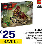 Woolworths LEGO Jurassic World offer