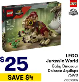 Woolworths LEGO Jurassic World offer