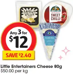 Coles Little Entertainers Cheese offer