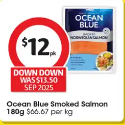 Coles Ocean Blue Smoked Salmon offer