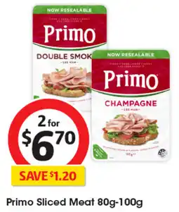 Coles Primo Sliced Meat offer