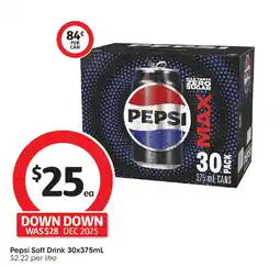 Coles Pepsi Soft Drink offer