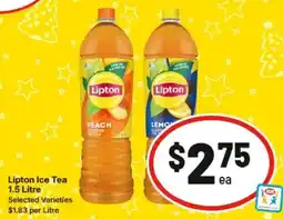 IGA Lipton Ice Tea offer