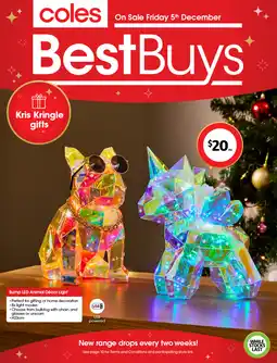 Coles Bump led animal décor light offer