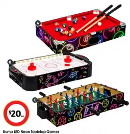 Coles Bump LED Neon Tabletop Games offer