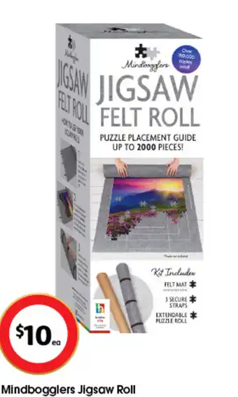 Coles Mindbogglers Jigsaw Roll offer