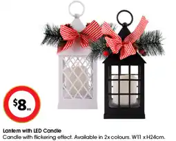 Coles Lantern with LED Candle offer