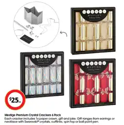 Coles Mestige Premium Crystal Crackers offer