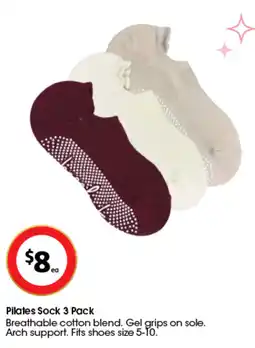 Coles Pilates Sock offer