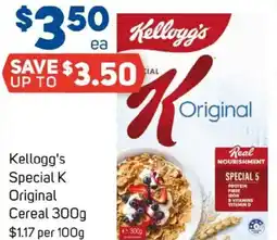 Foodland Kellogg's Special K Original Cereal offer